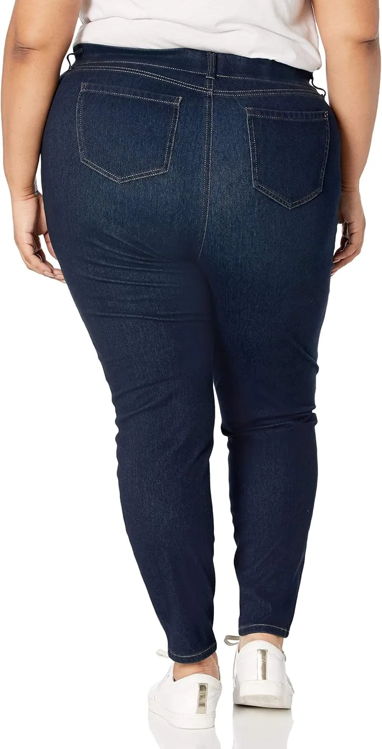 Amazon Essentials Women's Pull-On Stretchy Knit Jegging (Available in Plus Size)