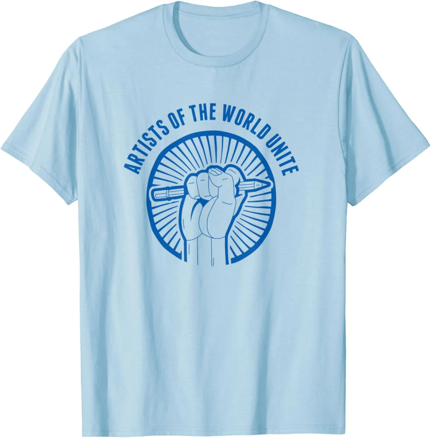 Artists of the World Unite sketch and draw T-Shirt