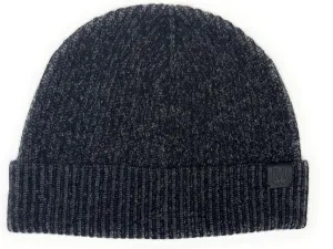 Bruno Magli 100% Italian Cashmere Hat for Men  Mens Knit Winter Beanie