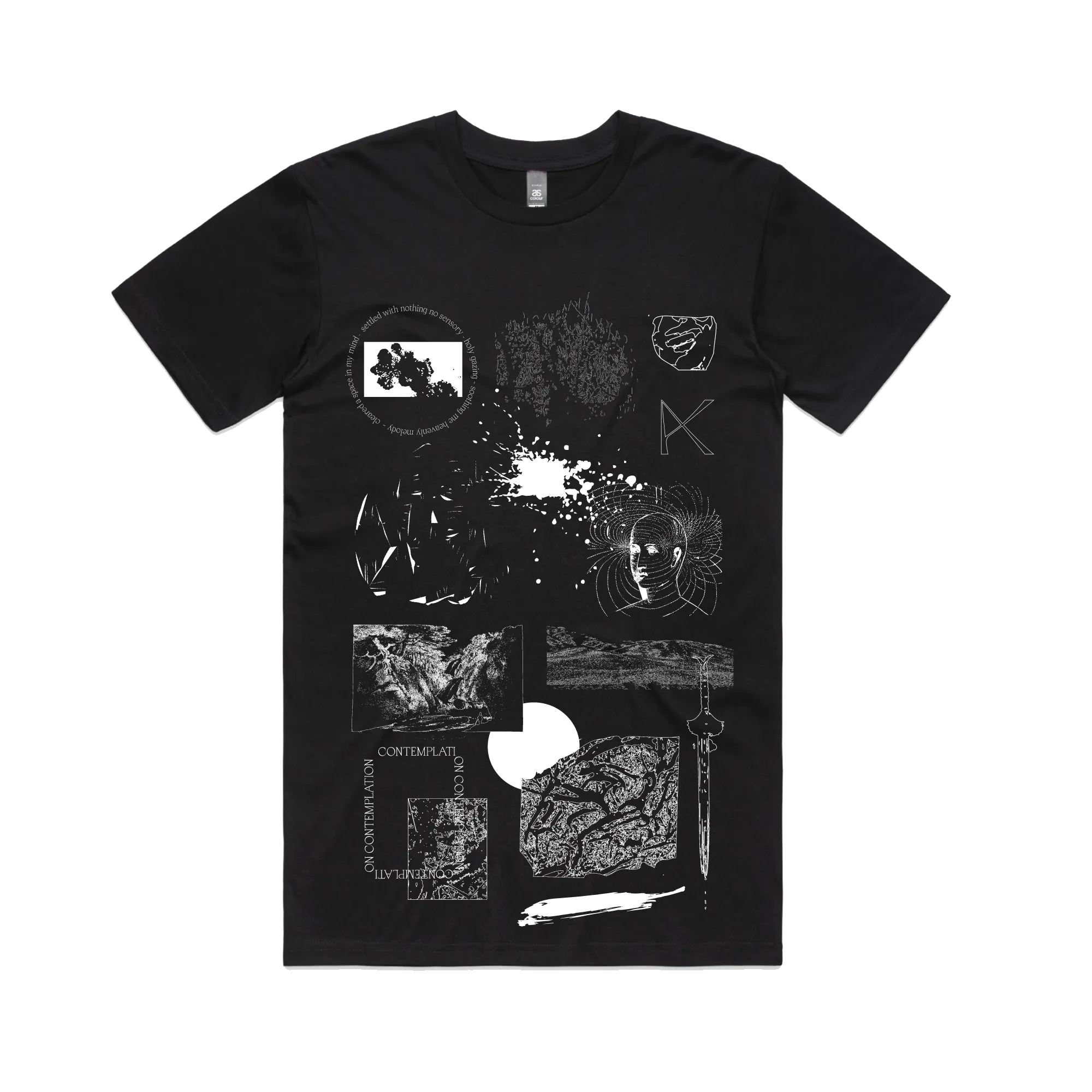 Contemplation / Black T-shirt