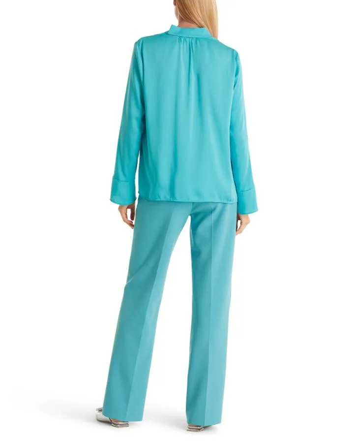 Marc Cain Pop Over Tie Blouse