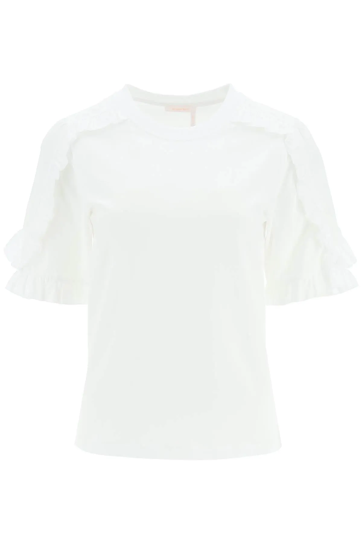 See by chloe ruffled t-shirt