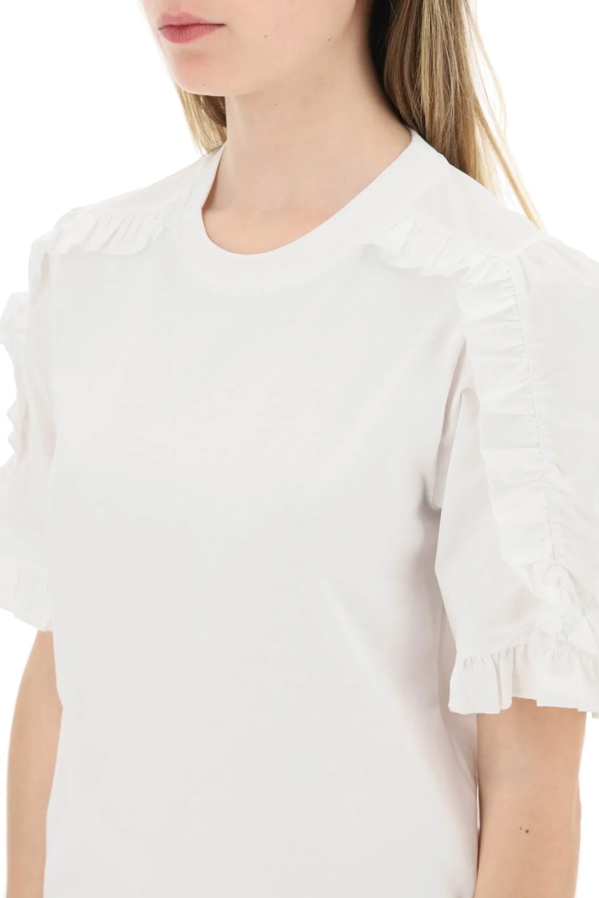 See by chloe ruffled t-shirt