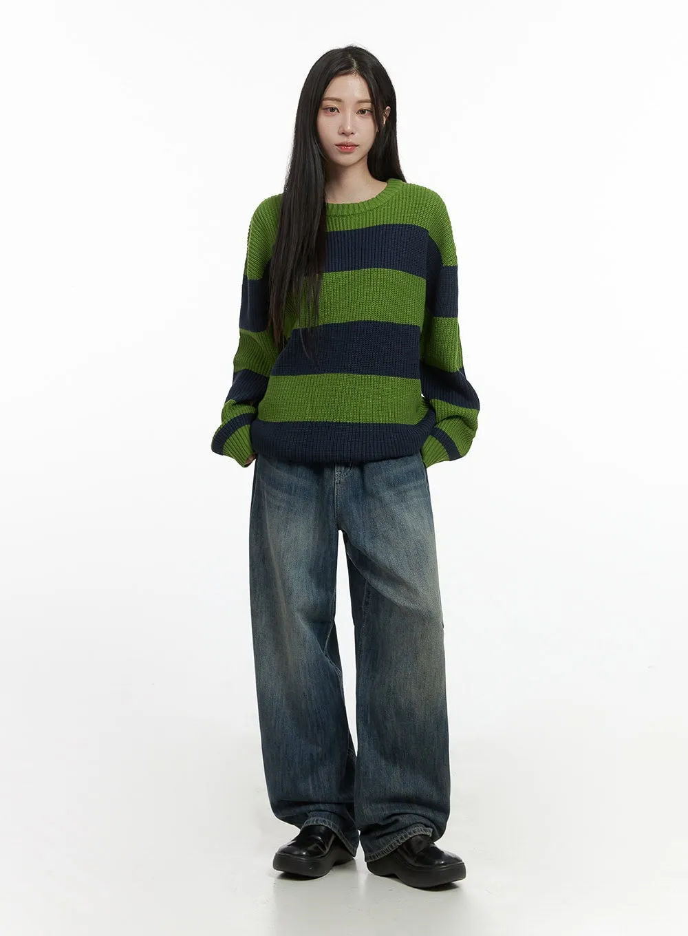 Tatum Washed Wide Jeans CS430